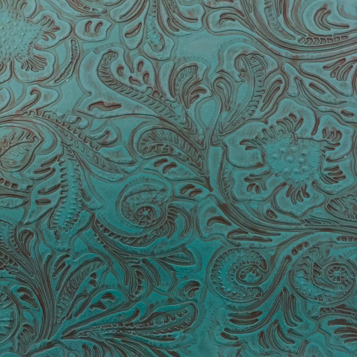 An application scenario or product detail of tooled leather fabric - Image 5
