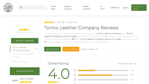Torino Leather Company - Customer Ratings & Savings