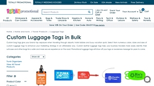 Totally Promotional - Customizable Luggage Tags