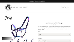 TRVST Design - Leather Halter