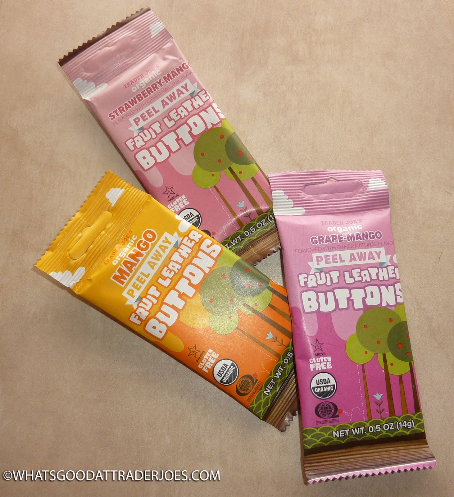 An application scenario or product detail of trader joe's fruit leather buttons - Image 3