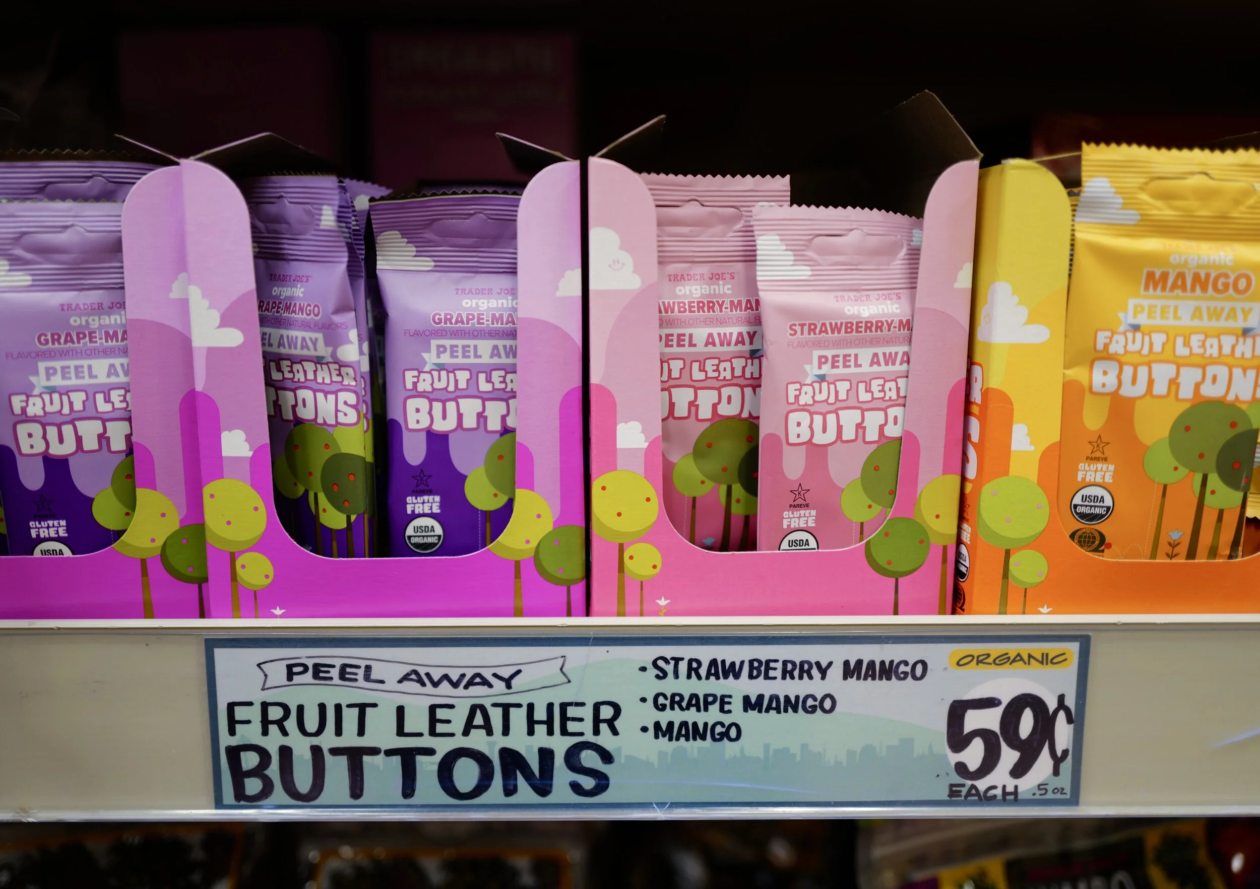 An application scenario or product detail of trader joe's fruit leather buttons - Image 13