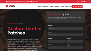 Ultrapatches - Custom Leather Patches