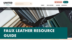 United Fabrics - Faux Leather Resource Guide