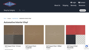 Automotive Interior Vinyl - Quality Vinyl Materials for Vehicles