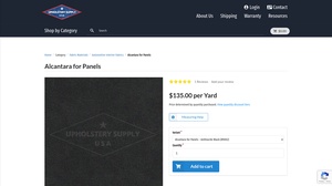 Upholstery Supply USA - Alcantara for Panels