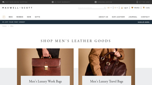 Maxwell Scott - Italian Leather Bags & Accessories