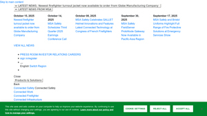 MSA Safety - Custom Cairns Fire Helmet Shields