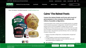 MSA Safety - Custom Cairns Fire Helmet Shields