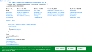 MSA Safety - Custom Cairns Fire Helmet Shields