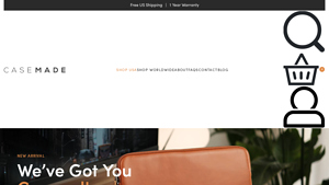 Casemade - Premium Real Leather iPad Cases