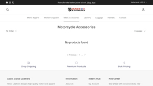 Vance Leathers - Motorcycle Apparel