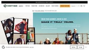 Varsity Made - Customizable Varsity Jackets