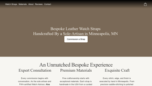 Velle Alexander - Bespoke Leather Watch Straps