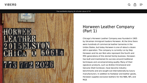 Viberg - Horween Leather