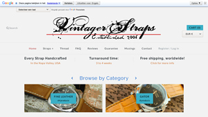 Vintager Straps - Custom Leather Watch Straps