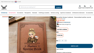 Wanderprints - Personalized Leather Journal