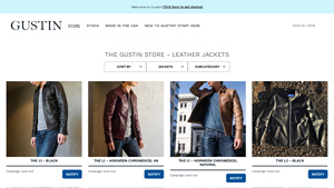 Wear Gustin - Men's Leather Jackets