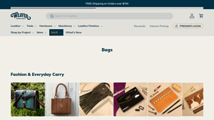 Weaver Leather Supply - Handmade Leather Bag Projects