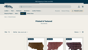 Weaver Leather Supply - Printed & Embossed Leather