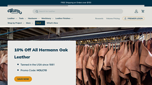 Weaver Leather Supply - Leathercrafting Supplies