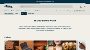 Weaver Leather Supply - Leathercrafting Projects