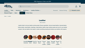 Weaver Leather Supply - Leather Hides