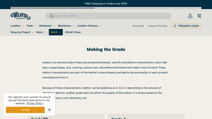 Weaver Leather Supply - Leather Grades Explained