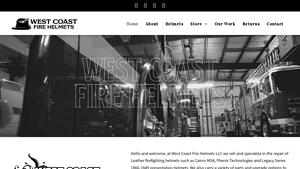 West Coast Fire Helmets - Leather Firefighting Helmets