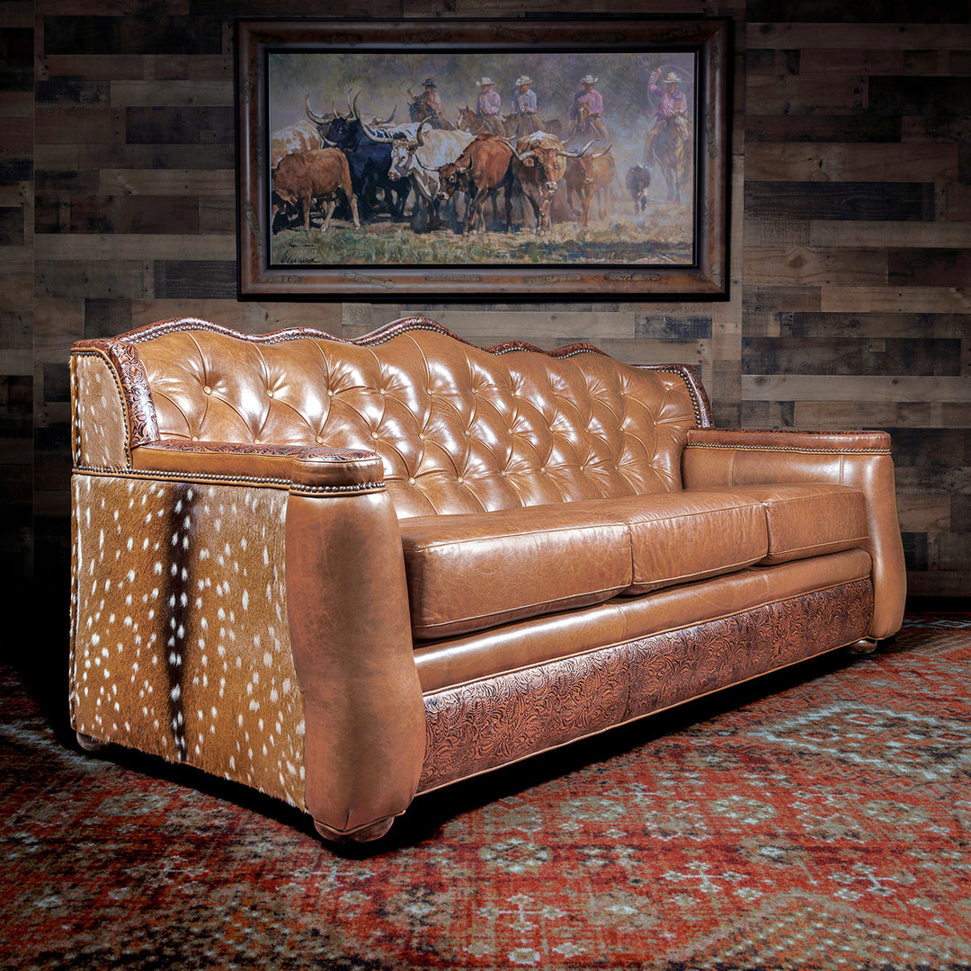 An application scenario or product detail of western leather furniture wholesale - Image 4