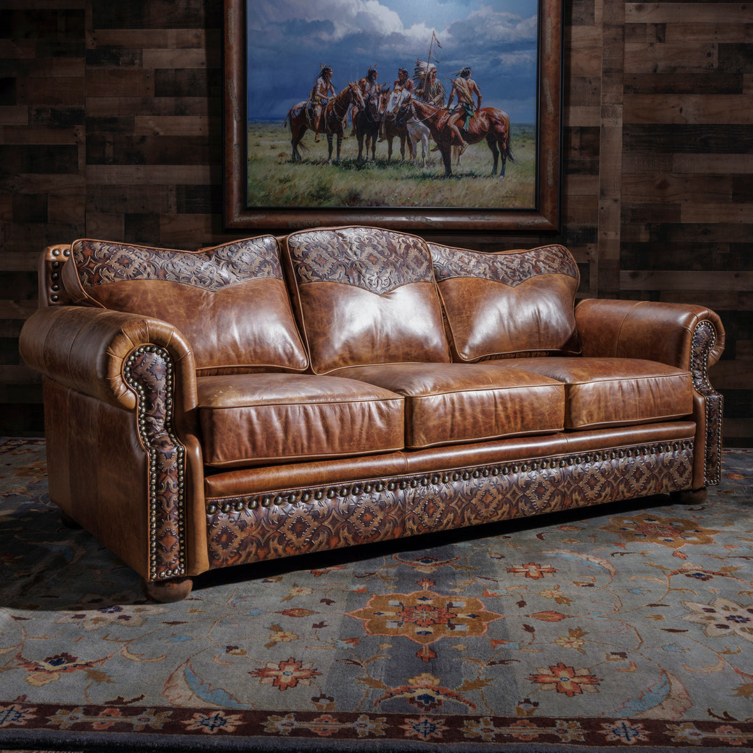An application scenario or product detail of western leather furniture wholesale - Image 6