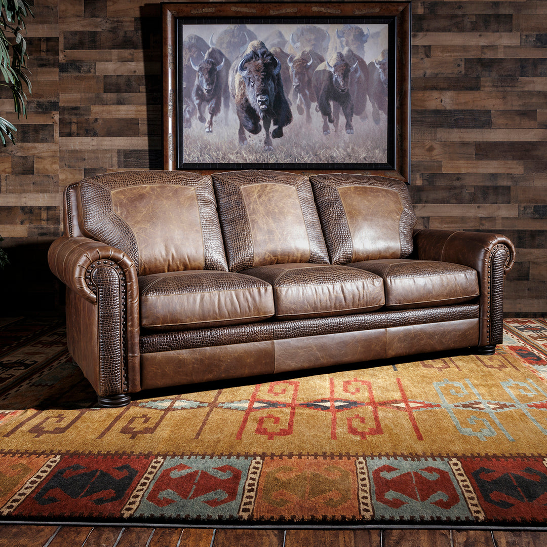 An application scenario or product detail of western leather furniture wholesale - Image 8