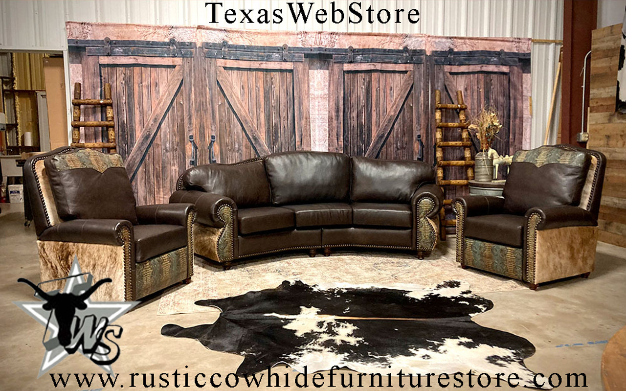 An application scenario or product detail of western leather furniture wholesale - Image 9