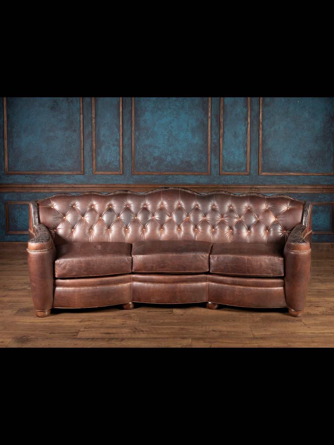 An application scenario or product detail of western leather furniture wholesale - Image 14
