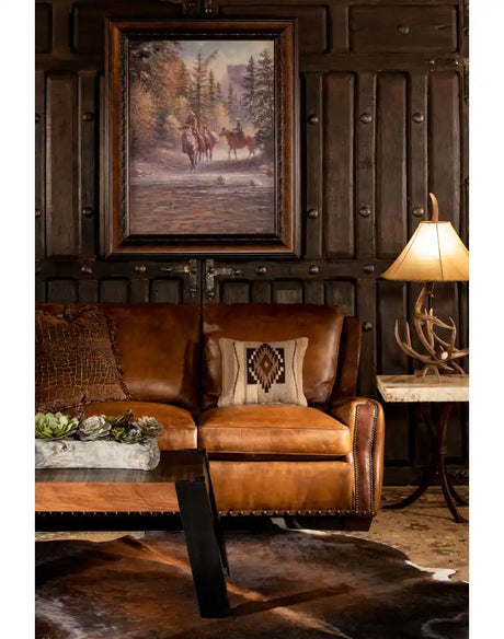 An application scenario or product detail of western leather furniture wholesale - Image 18