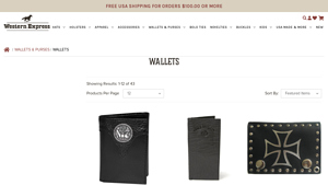Officially Licensed - JD Old #7 Black Leather Trifold Wallet