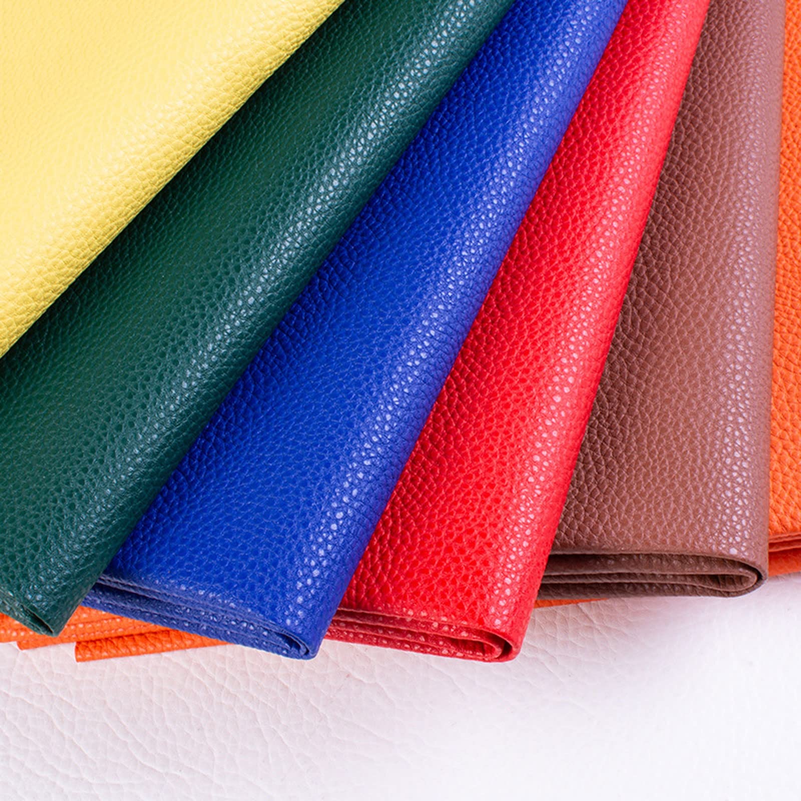 An application scenario or product detail of where to buy leather fabric - Image 18