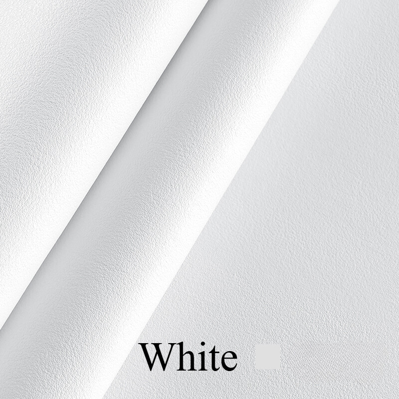 An application scenario or product detail of white fake leather fabric - Image 20