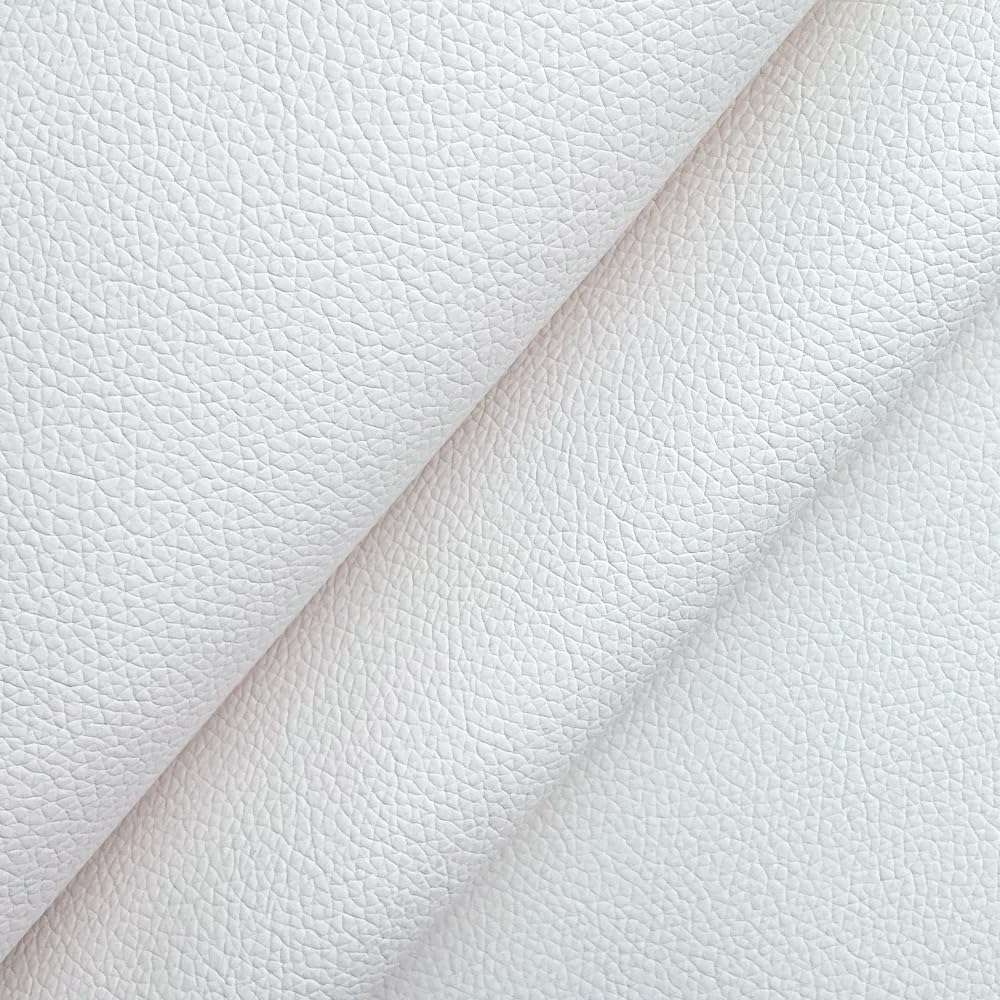 An application scenario or product detail of white faux leather fabric - Image 14