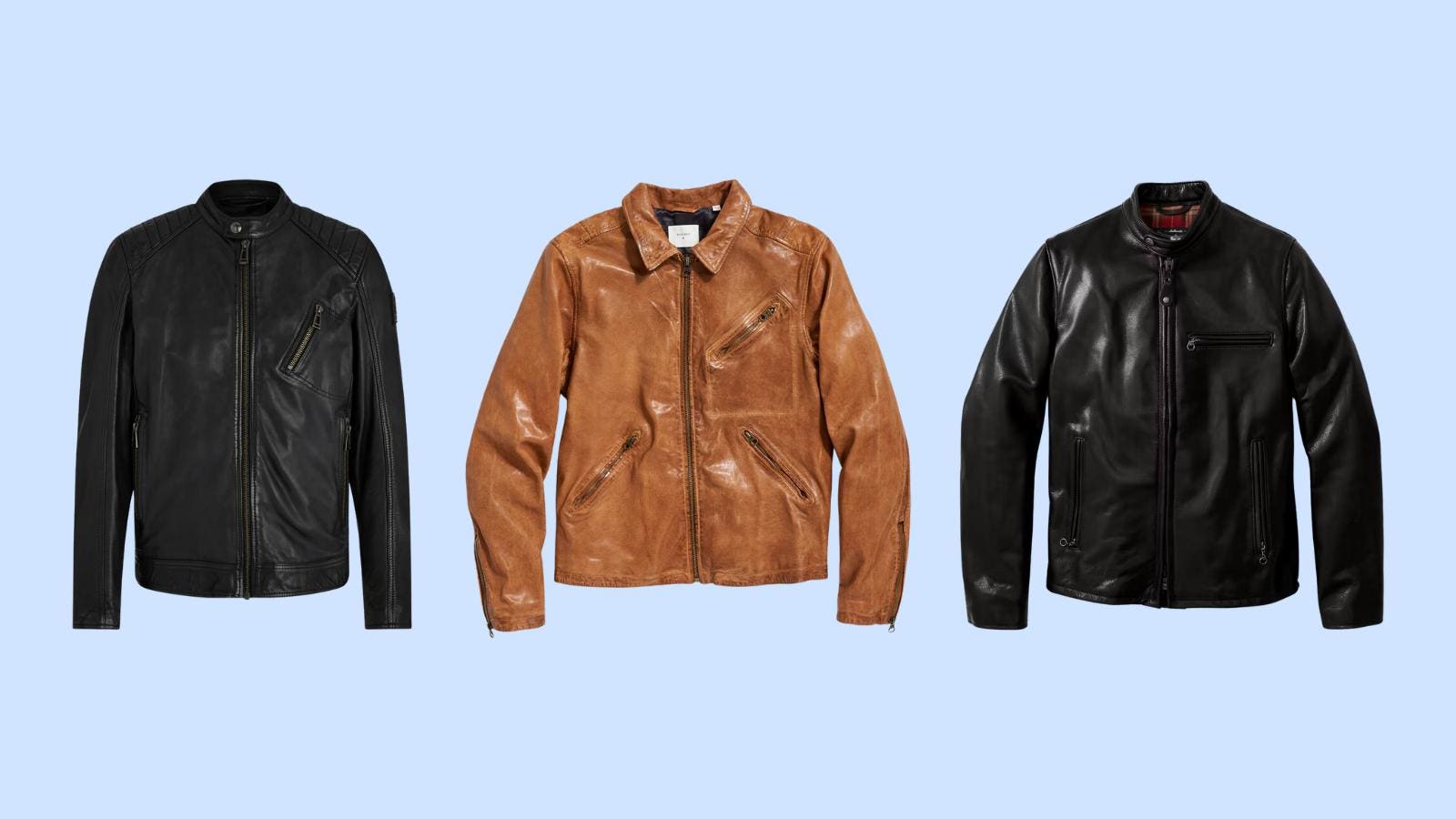 An application scenario or product detail of who makes good leather jackets - Image 6