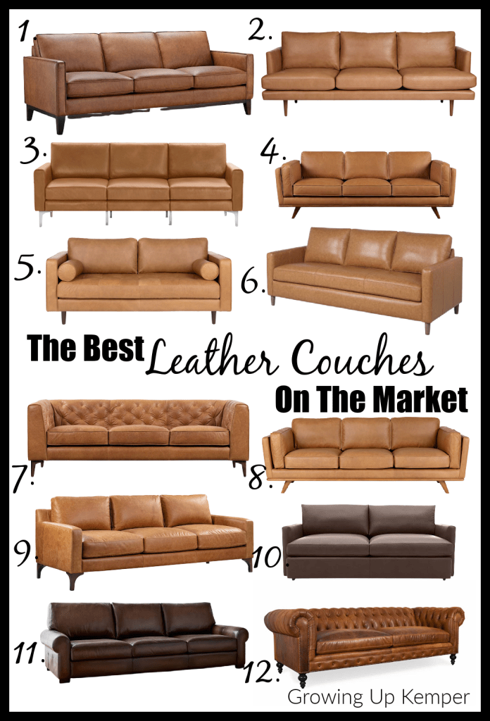 An application scenario or product detail of who makes the best leather couches - Image 6