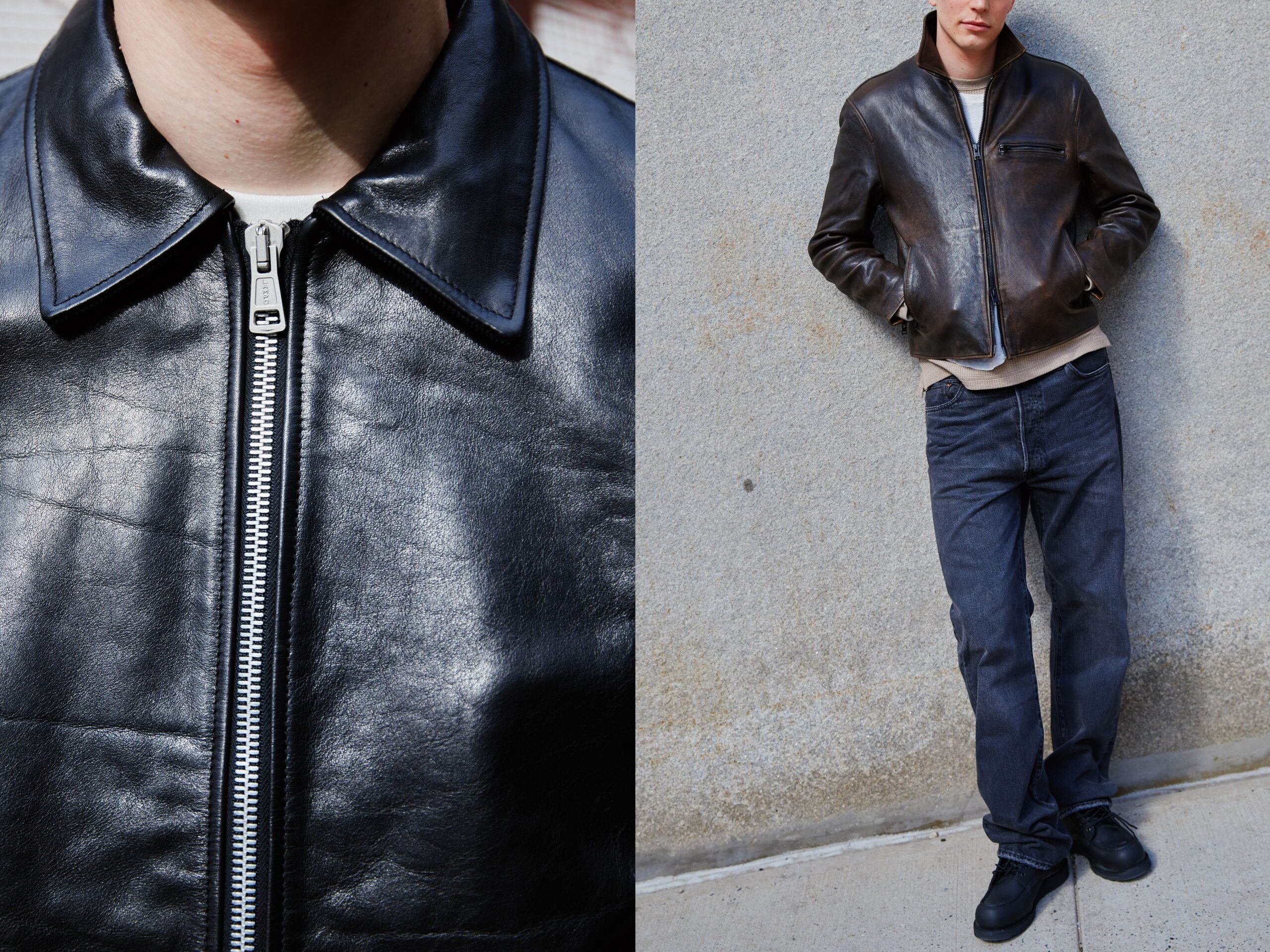 An application scenario or product detail of who makes the best leather jackets - Image 8