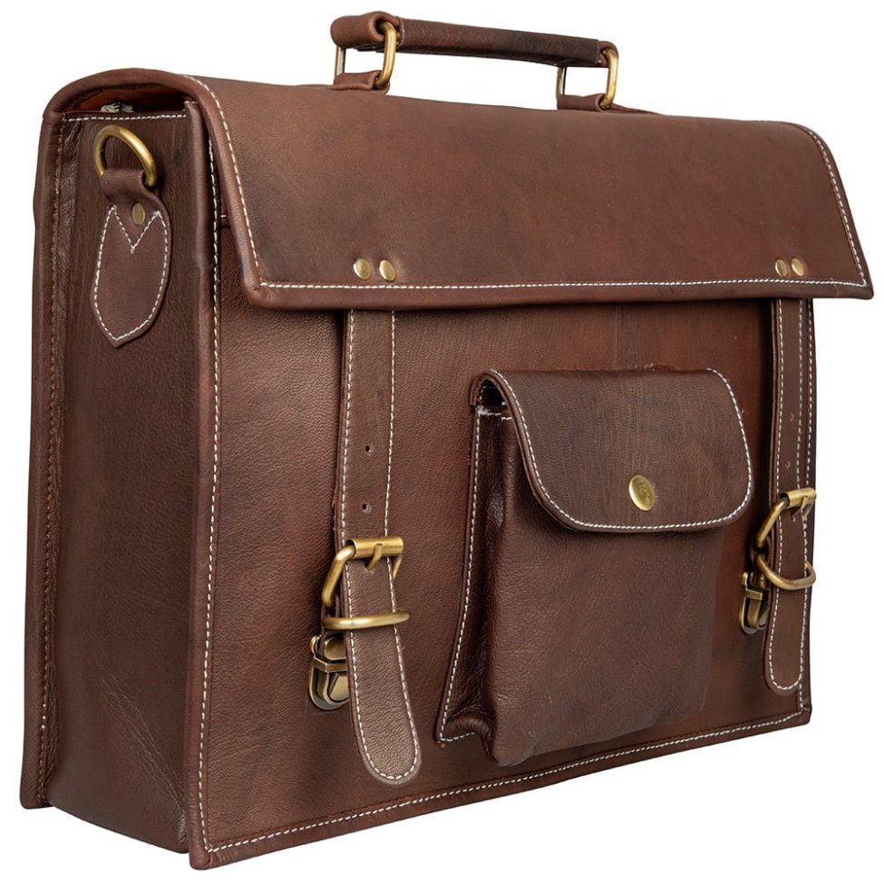An application scenario or product detail of wholesale leather bags - Image 23