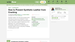WikiHow - Silicone-Based Vinyl Protectant