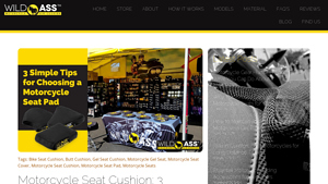 Wild-Ass - Motorcycle Seat Pads