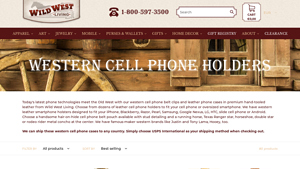 Wild West Living - Western Cell Phone Holders