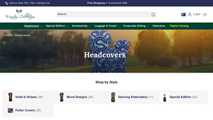 Winston Collection - Classic Series Leather Headcovers