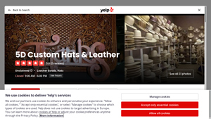 5D Custom Hats - Custom Hats & Leather Goods