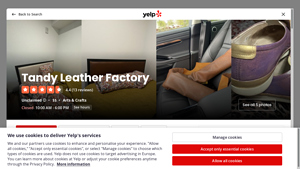 Yelp - Leather Products