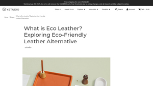 Y Studio - Eco Leather Tray
